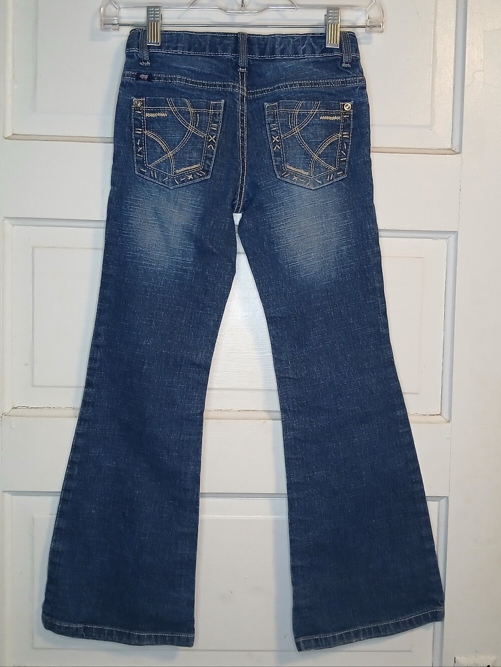 Cruel Girl Girls 7R Bootcut Jeans Western Cowgirl Embroidered Pocket Denim
